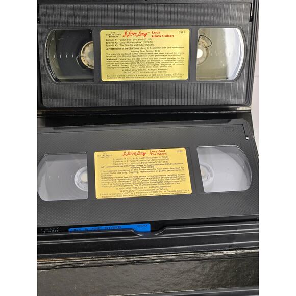 Vintage I Love Lucy The Collector's Edition Lot of 6 VHS Video Tapes - Series - Picture 5 of 5